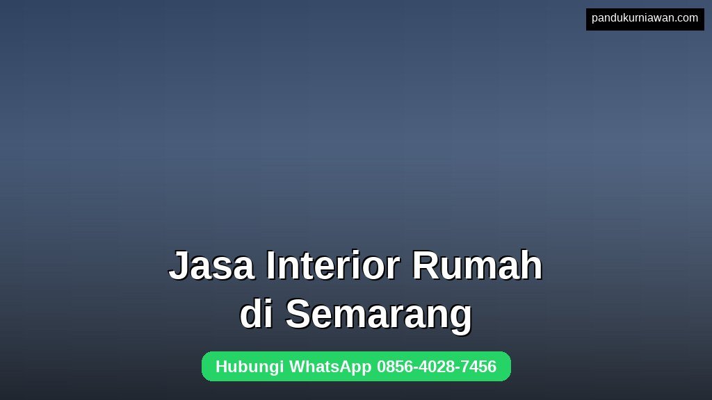 Jasa Interior Rumah di Semarang untuk kitchen set dan partisi