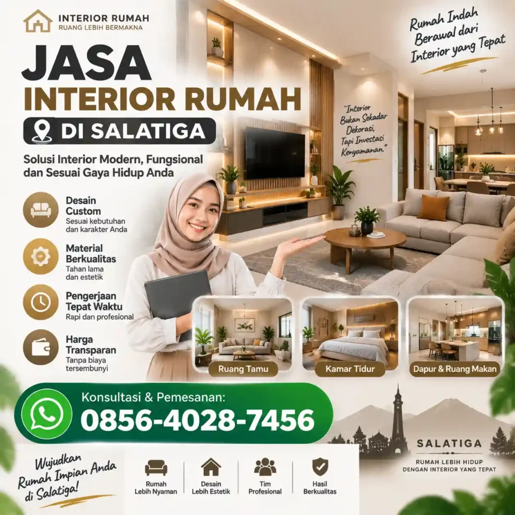jasa interior rumah salatiga