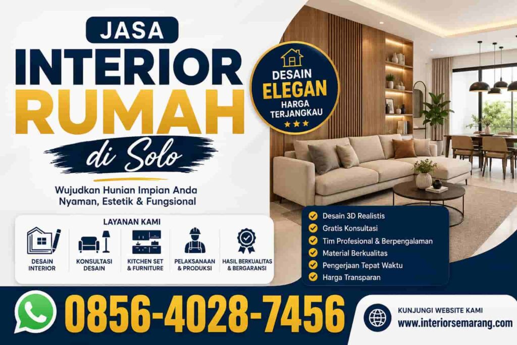 jasa interior rumah solo