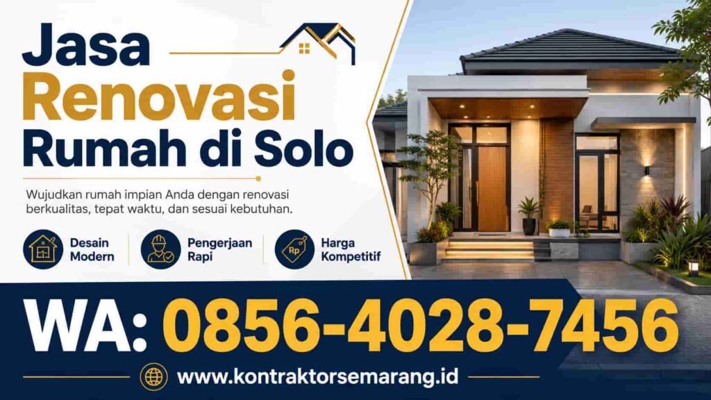 jasa renovasi rumah di solo