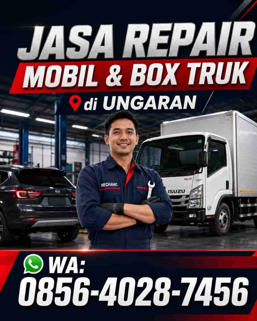 jasa repair mobil dan box truk di ungaran