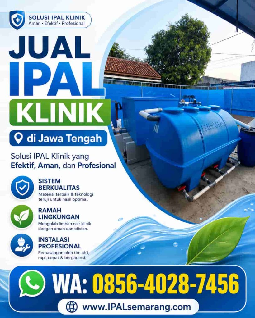 jual ipal klinik jawa tengah