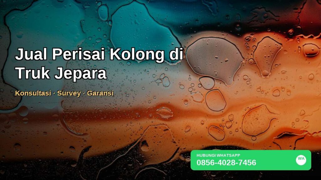 Banner jual perisai kolong truk di Jepara untuk perlindungan underbody dengan nomor WhatsApp 0856-4028-7456