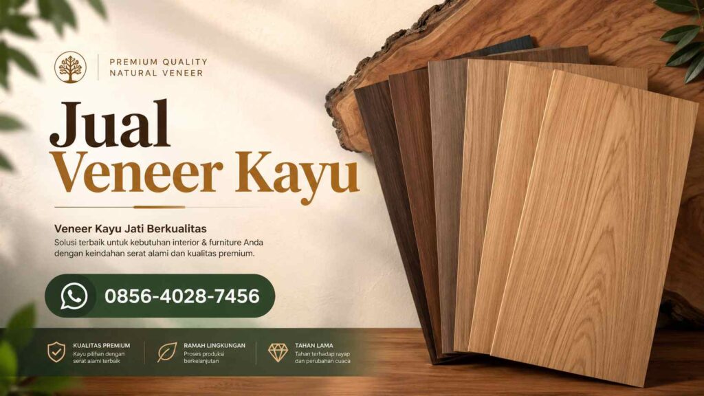 Jual Veneer Kayu - Veneer Kayu Jati Premium untuk Furniture dan Interior