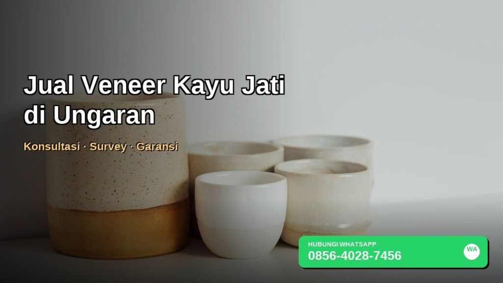 Banner jual veneer kayu jati di Kudus untuk furnitur premium dengan WhatsApp 0856-4028-7456