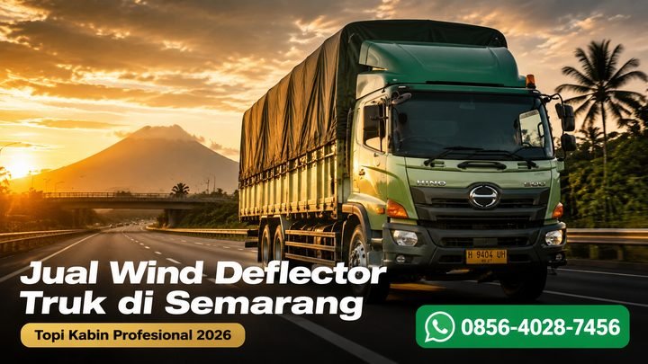 Jual Wind Deflector Truk di Semarang