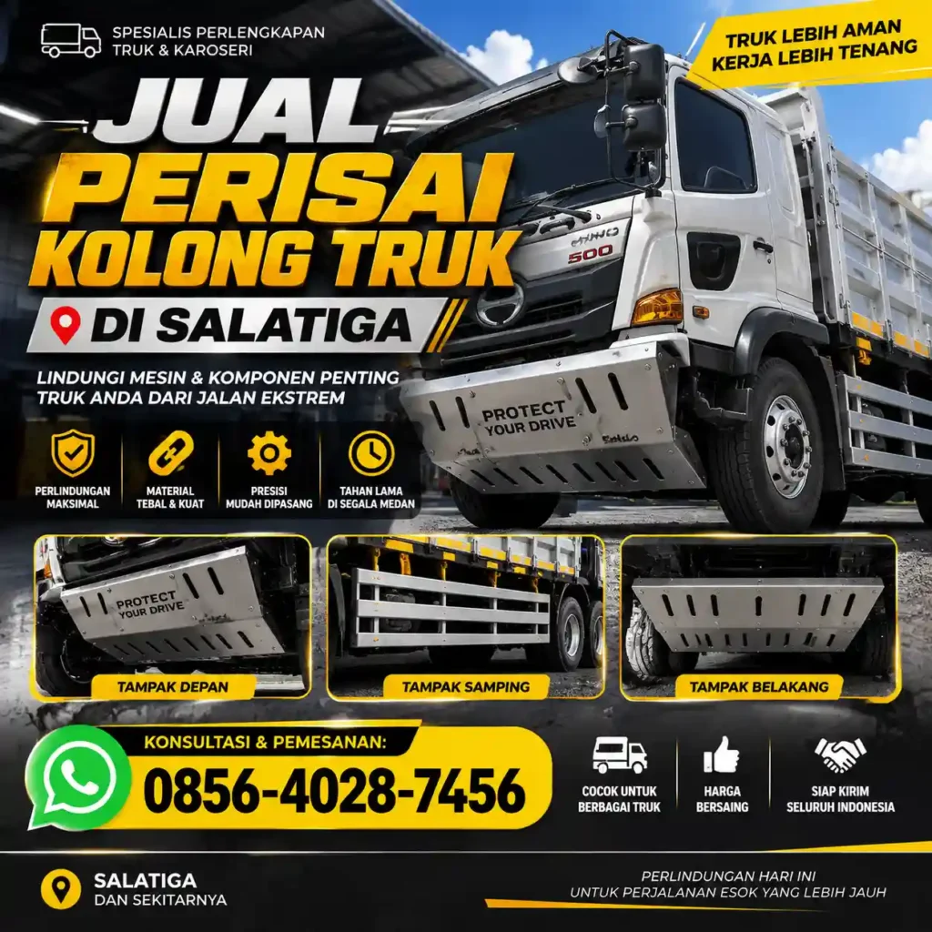 perisai kolong truk