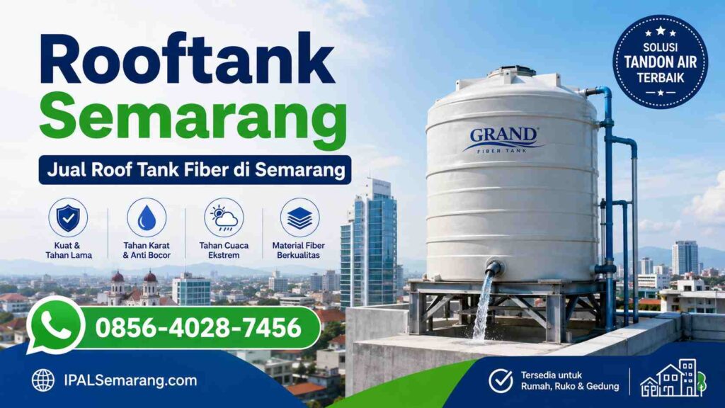 Featured image Rooftank Semarang Jual Roof Tank Fiber di Semarang 0856-4028-7456