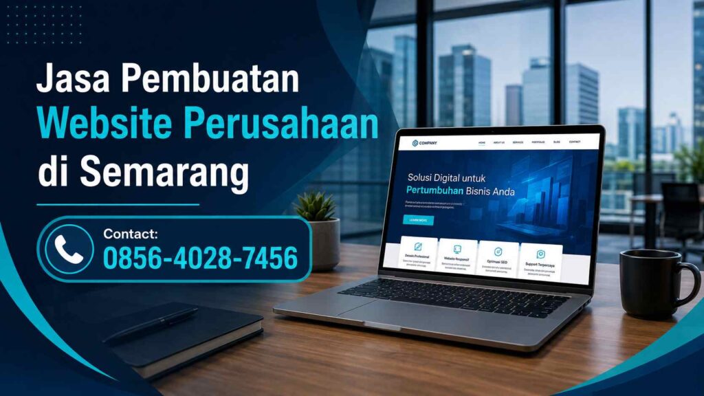 Jasa Pembuatan Website Perusahaan di Semarang oleh Website Joss dengan kontak 0856-4028-7456