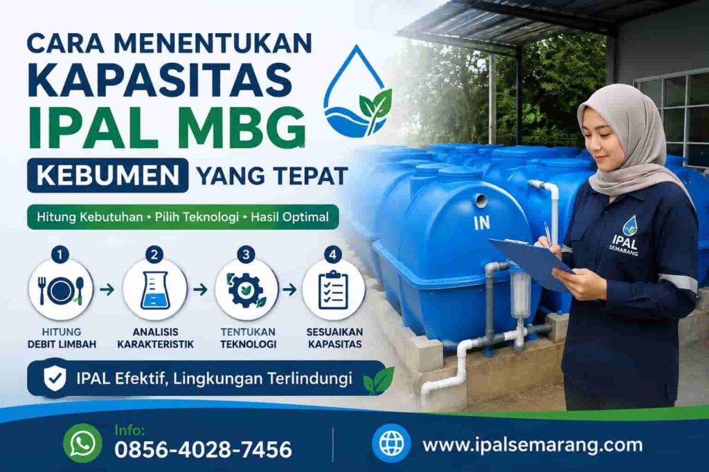 Cara Menentukan Kapasitas IPAL MBG Kebumen yang Tepat