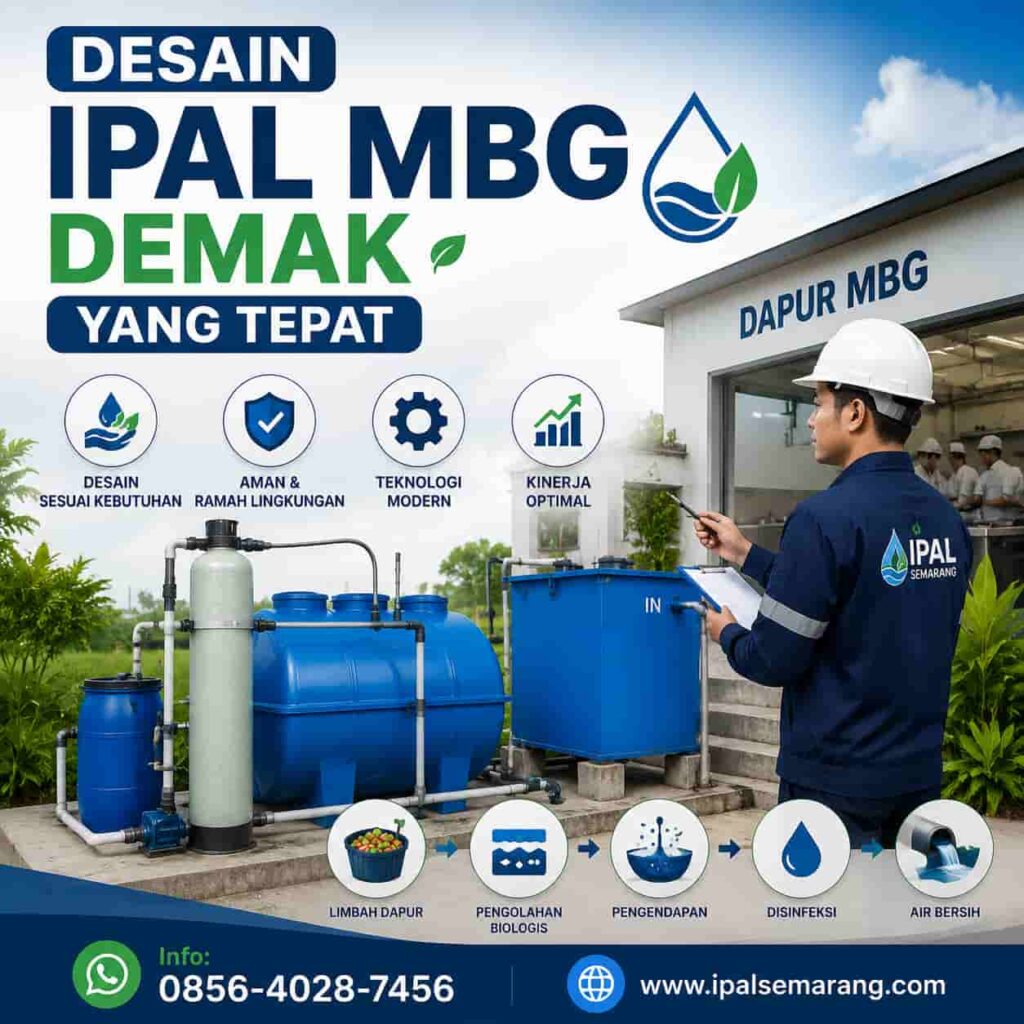 Desain IPAL MBG Demak yang Tepat
