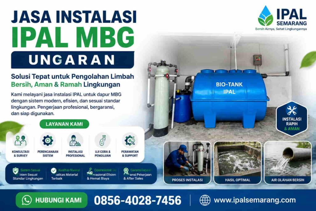 Jasa Instalasi IPAL MBG Ungaran