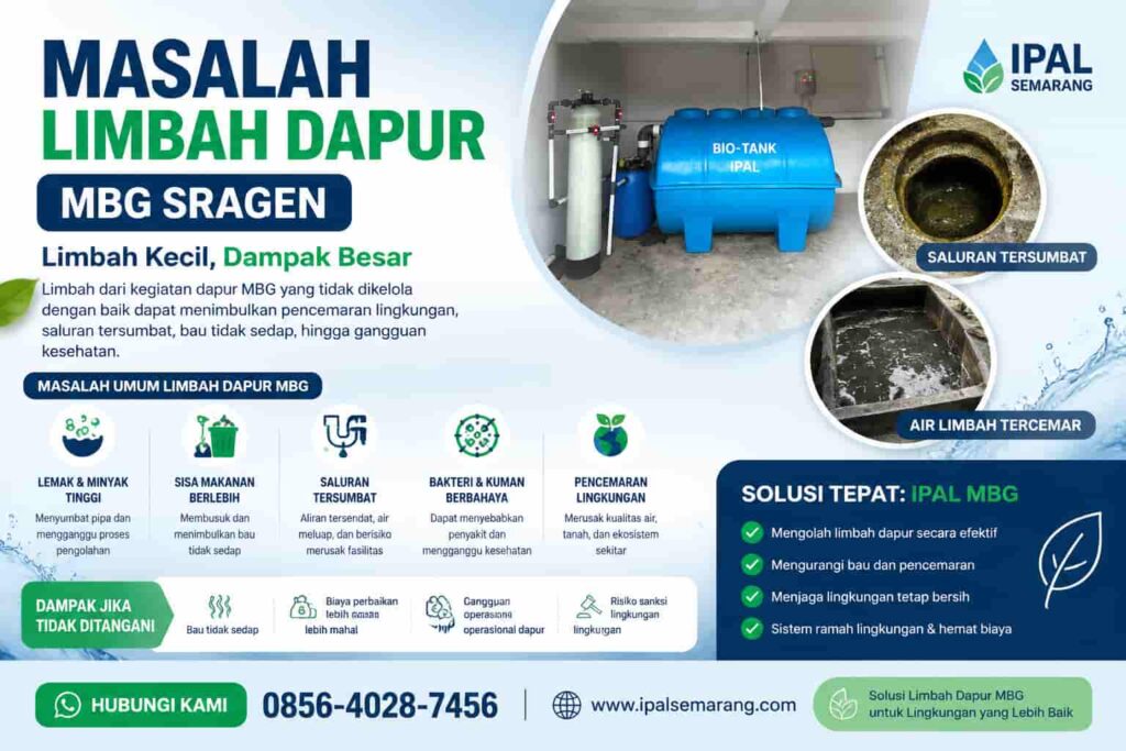 Masalah Limbah Dapur MBG Sragen