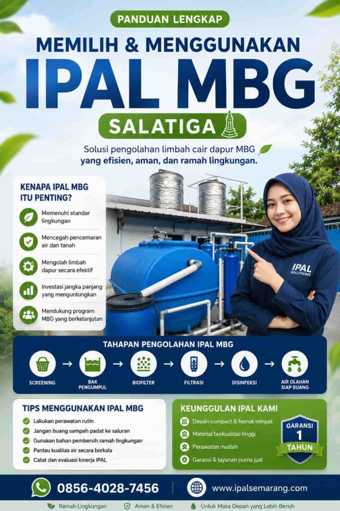 Panduan Lengkap Memilih dan Menggunakan IPAL MBG Salatiga