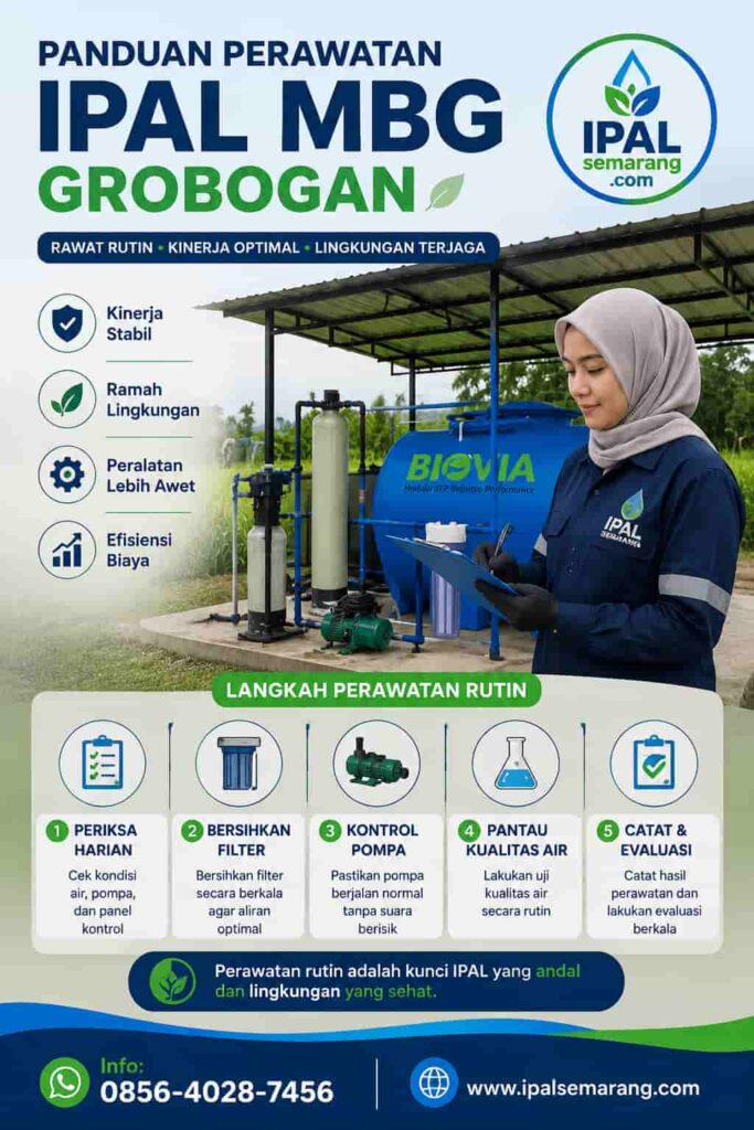 Panduan Perawatan IPAL MBG Grobogan