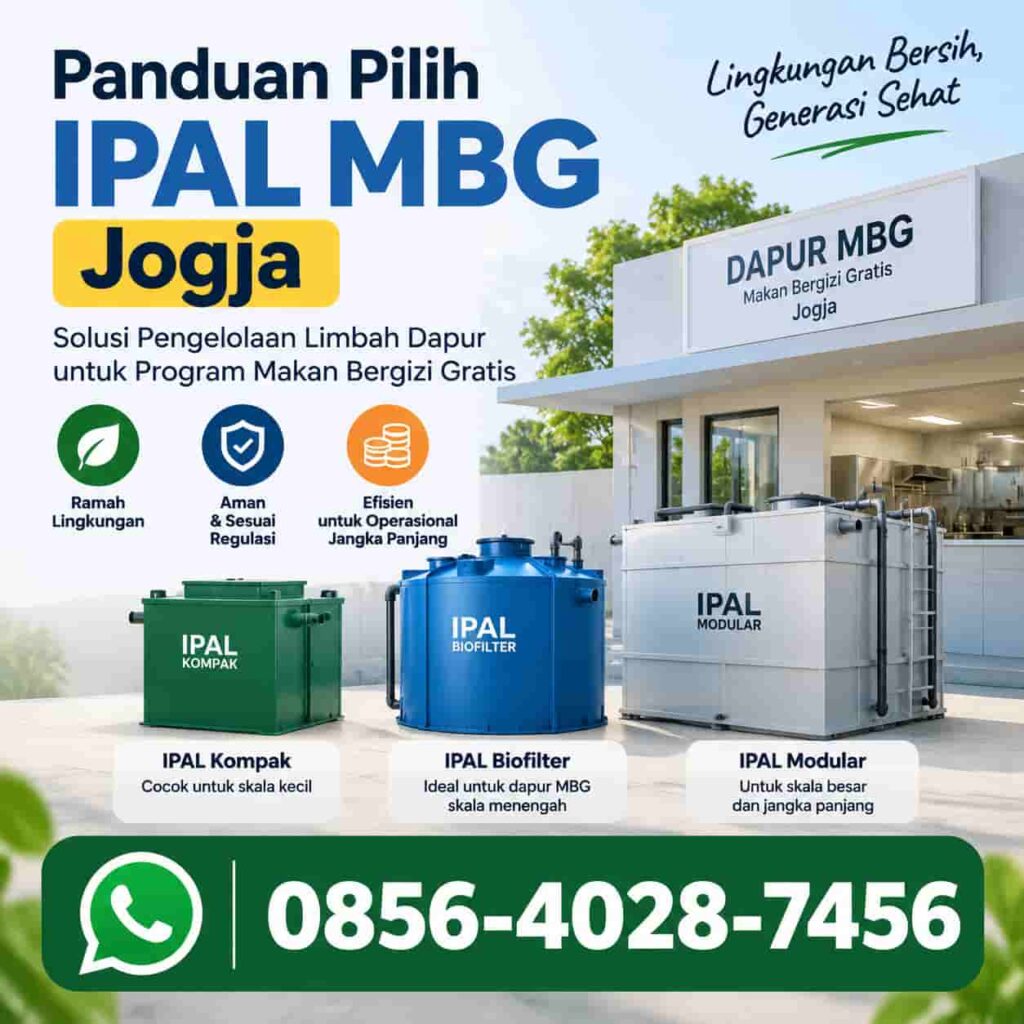 Panduan Pilih IPAL MBG Jogja