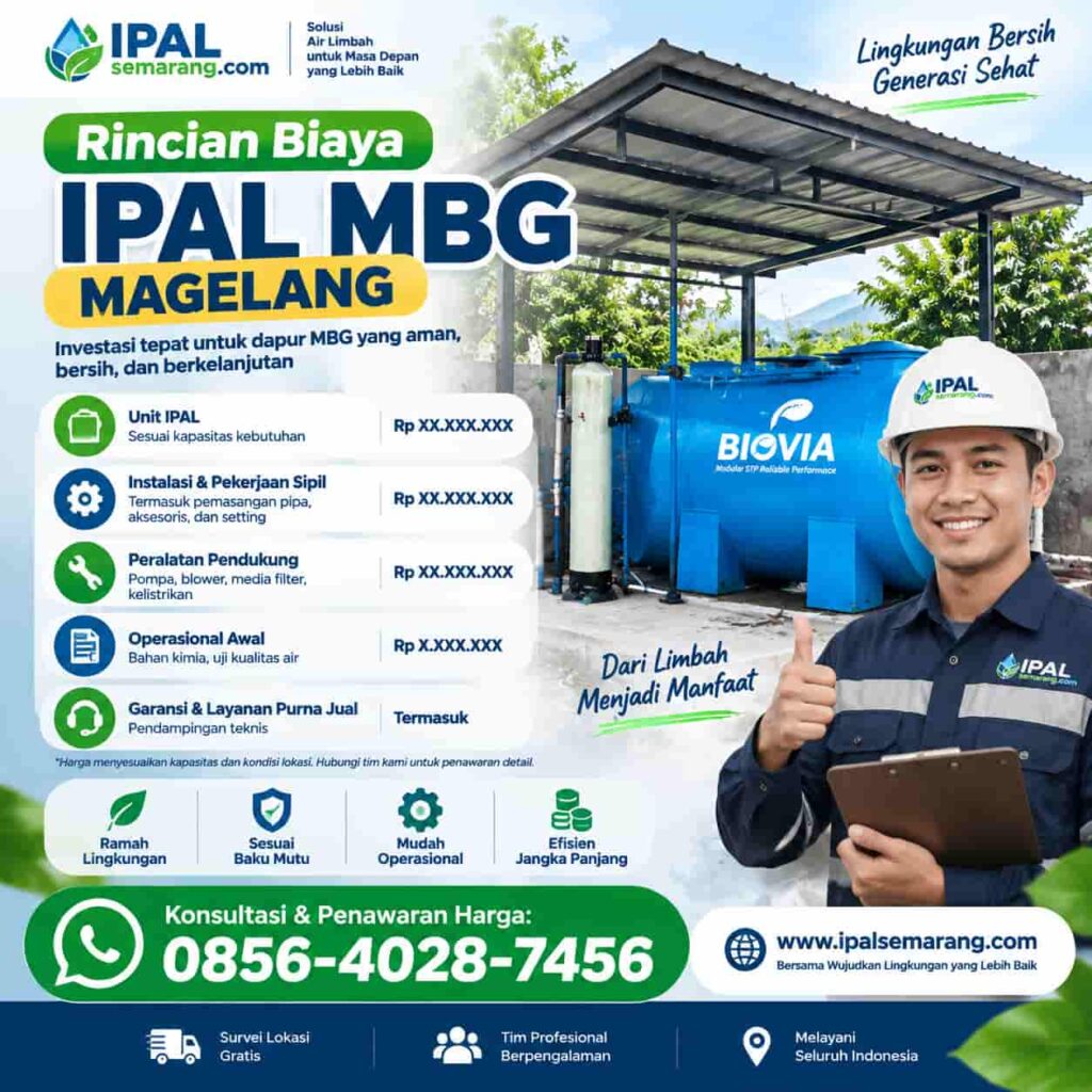 Rincian Biaya IPAL MBG Magelang