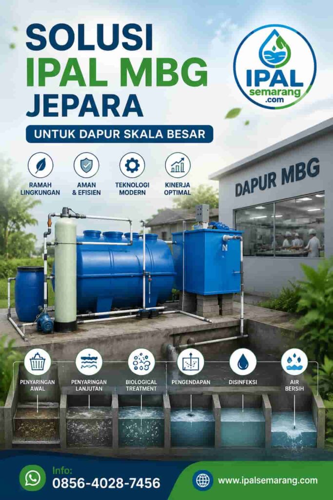 Solusi IPAL MBG Jepara untuk Dapur Skala Besar