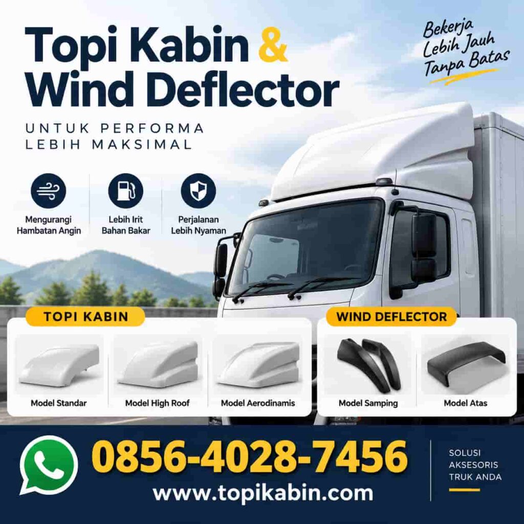 Topi Kabin & Wind Deflector