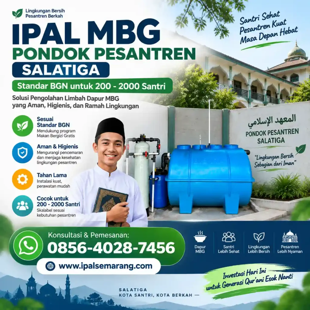 ipal mbg pondok pesantren