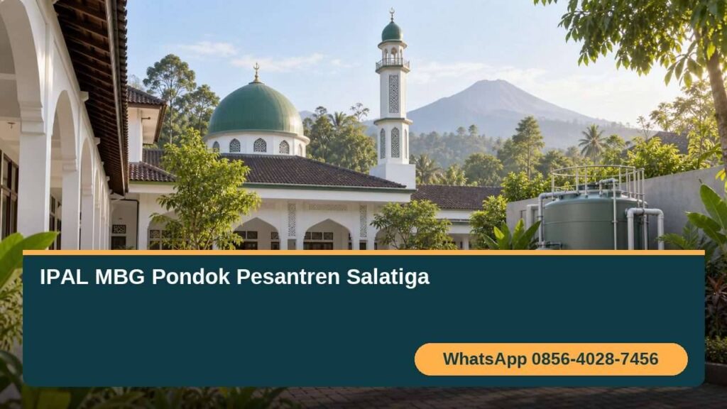 IPAL MBG untuk pondok pesantren Salatiga dengan instalasi modern, dukung 200-2000 sesuai standar BGN